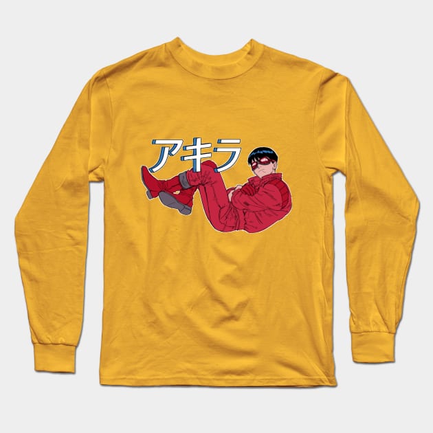 AKIRA (Kaneda ver.3) Long Sleeve T-Shirt by rivaeri